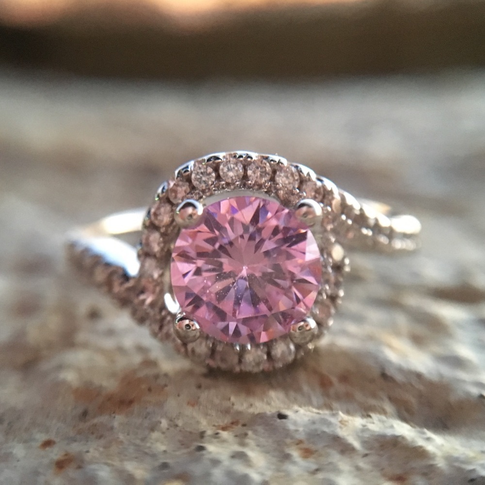 Pink Stone Ring